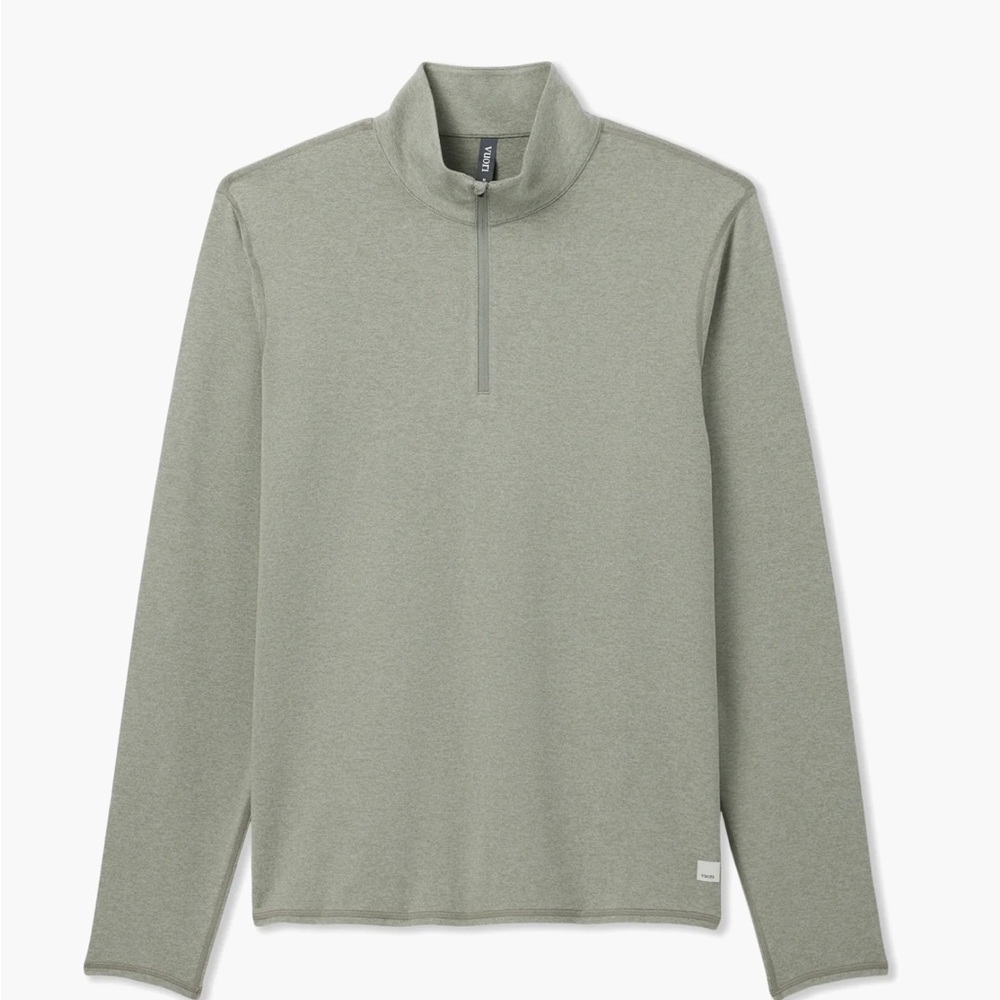 Vuori Ponto Half Zip Mock Neck